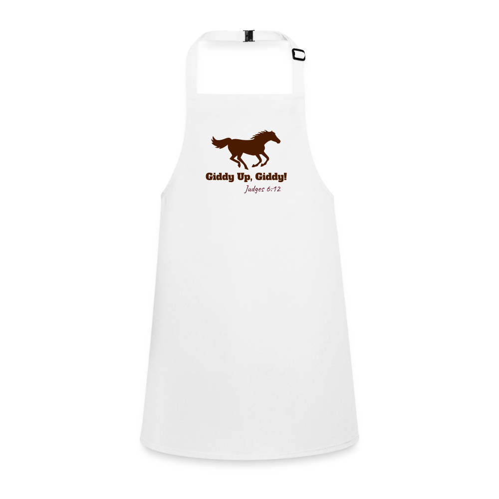Children’s Apron - white