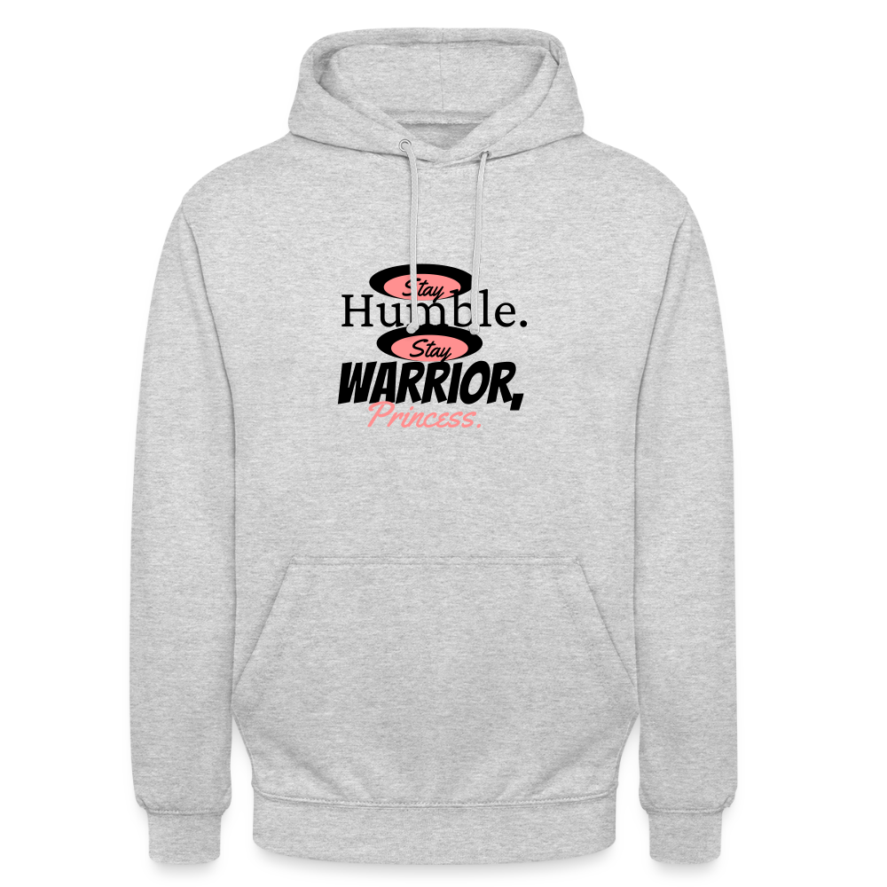 Warrior Princess Sweatshirt - light heather grey
